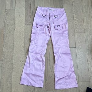 Vintage Guess Satin cargo pant